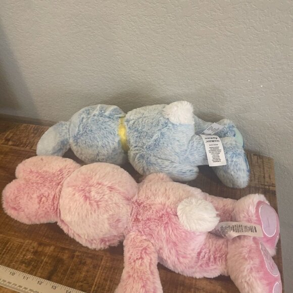 Disney Store Mickey & Minnie Mouse Bunny Easter 2021 Soft Plush Lot Set Of 2 - Picture 9 of 12